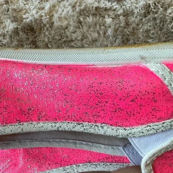 Pink glittery Seahawks shoes size 9 - Picture 2 of 4
